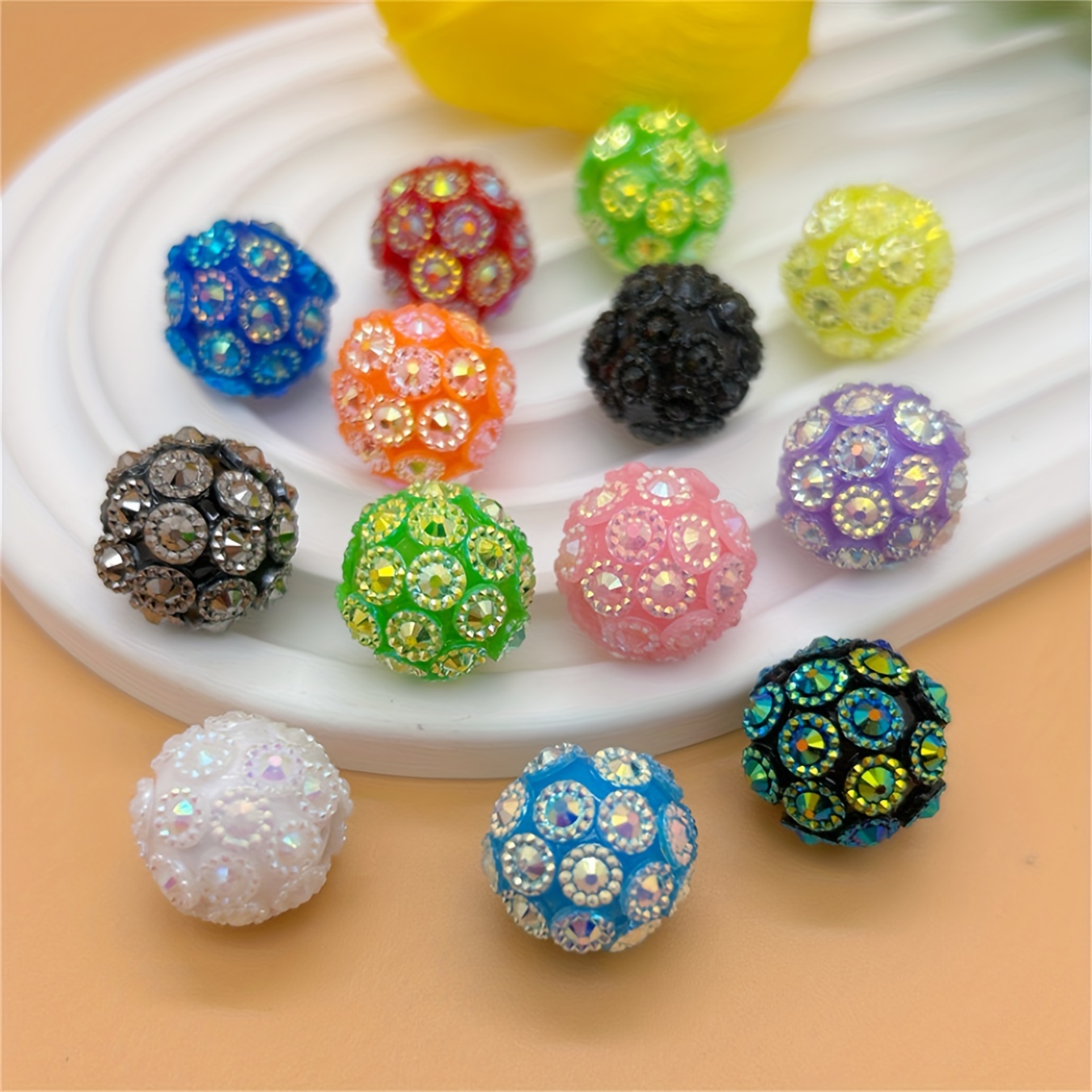 

10pcs Rhinestones - For Diy Bracelets, Jewelry Making & Accessories