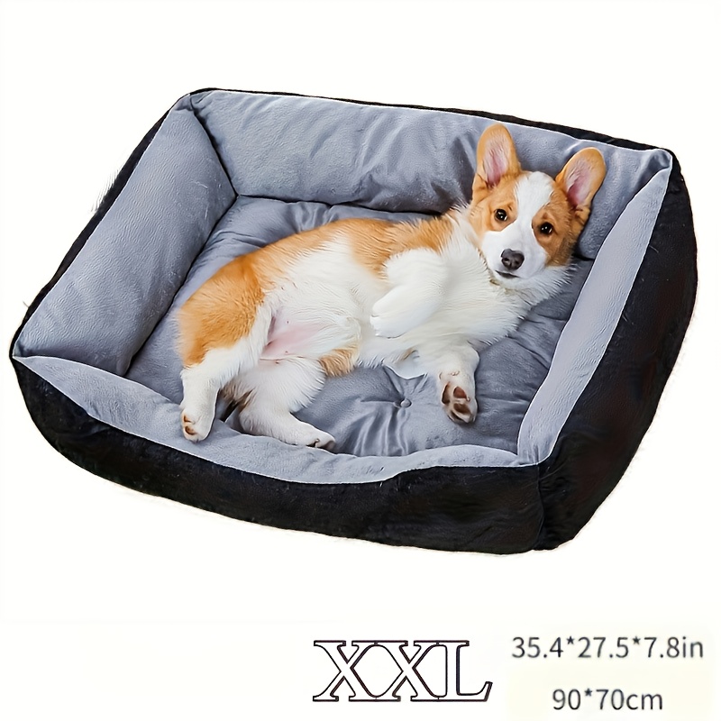 orthopedic plush dog bed for   high rebound   white pp filled ergonomic support for small to large breeds durable easy   no   pet bed for dogs   furniture   furniture   pet furniture pet lovers Product details 3