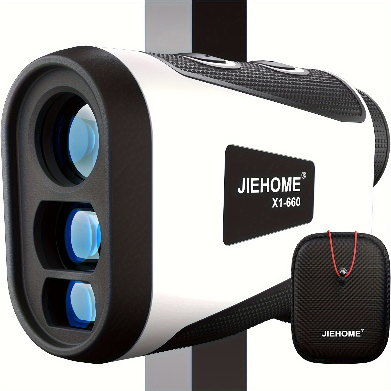 

Jiehome Golf Rangefinder With , 660 Yards Laser With Magnet Mount, Golfing Rangefinders With High-precision Flag Pole Locking Vibration, 6x Magnification Range Finders With Rechargeable, For Golfer