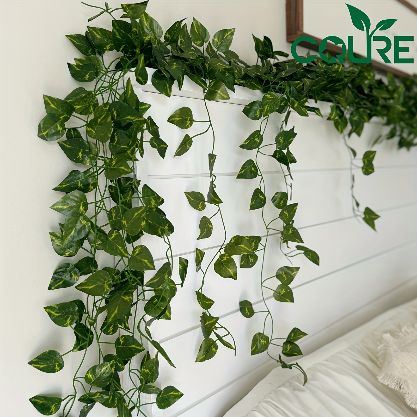 

Cqure 36 252ft Artificial Ivy , Fake Uv Fake Plants Hanging Aesthetic For Decor ()