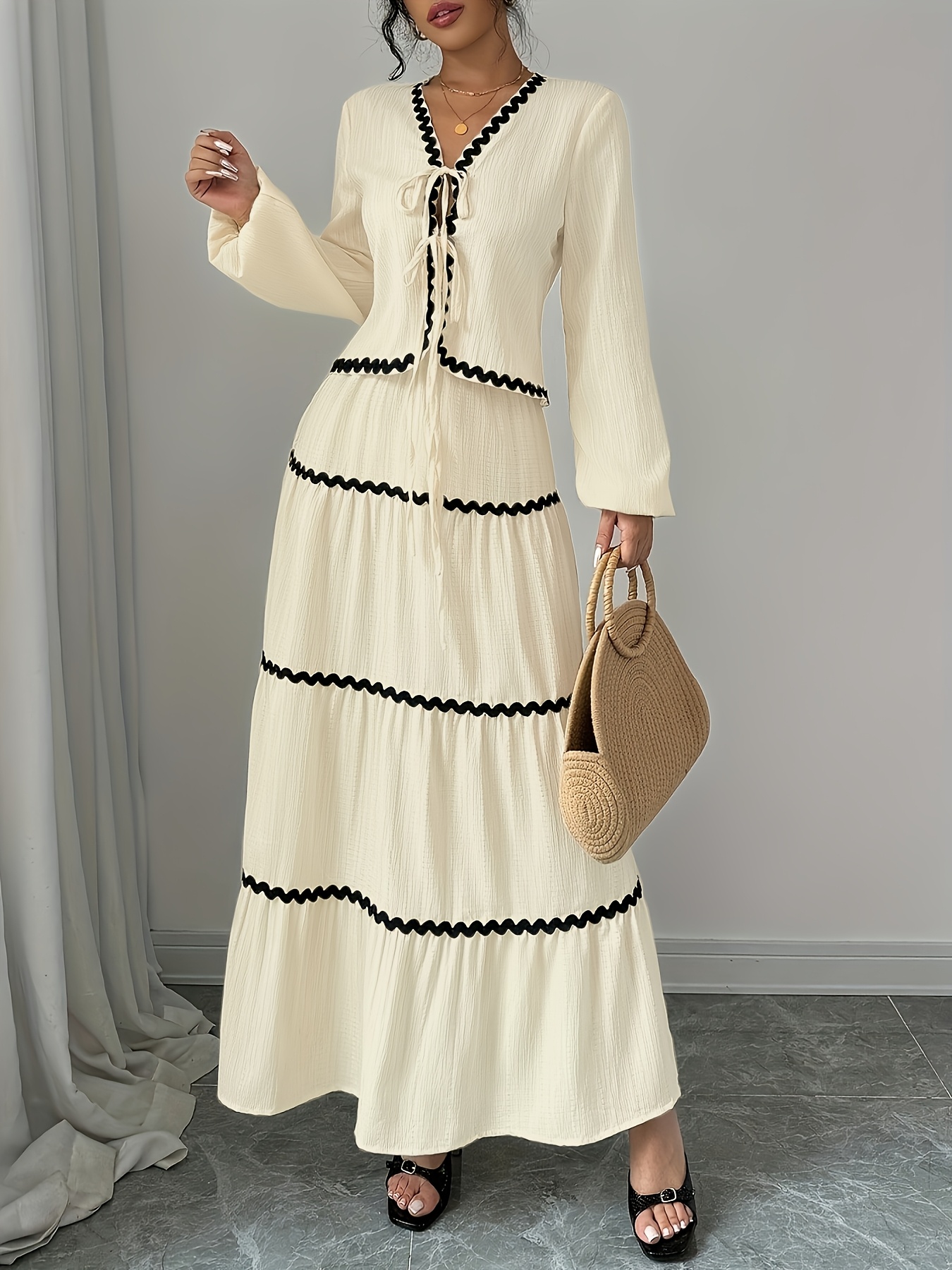 strapless open back dress NY Collection 2 Piece Dress Set main image 0