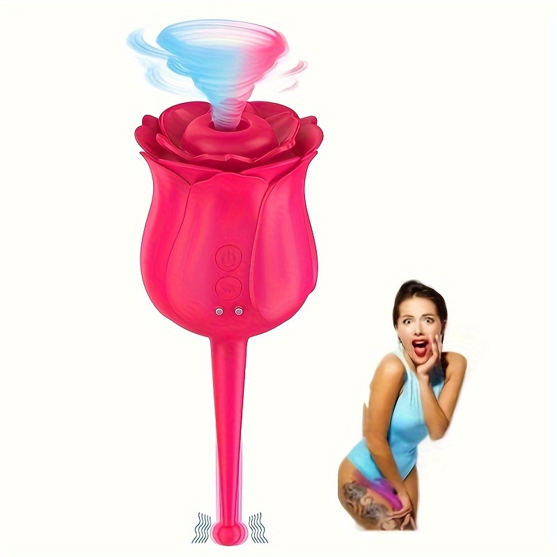 toys rose , stimulator toy tongue licking adult toys for women with 10  licking & 10 vibrating , less noise rose toy for solo play - health &  household - Temu