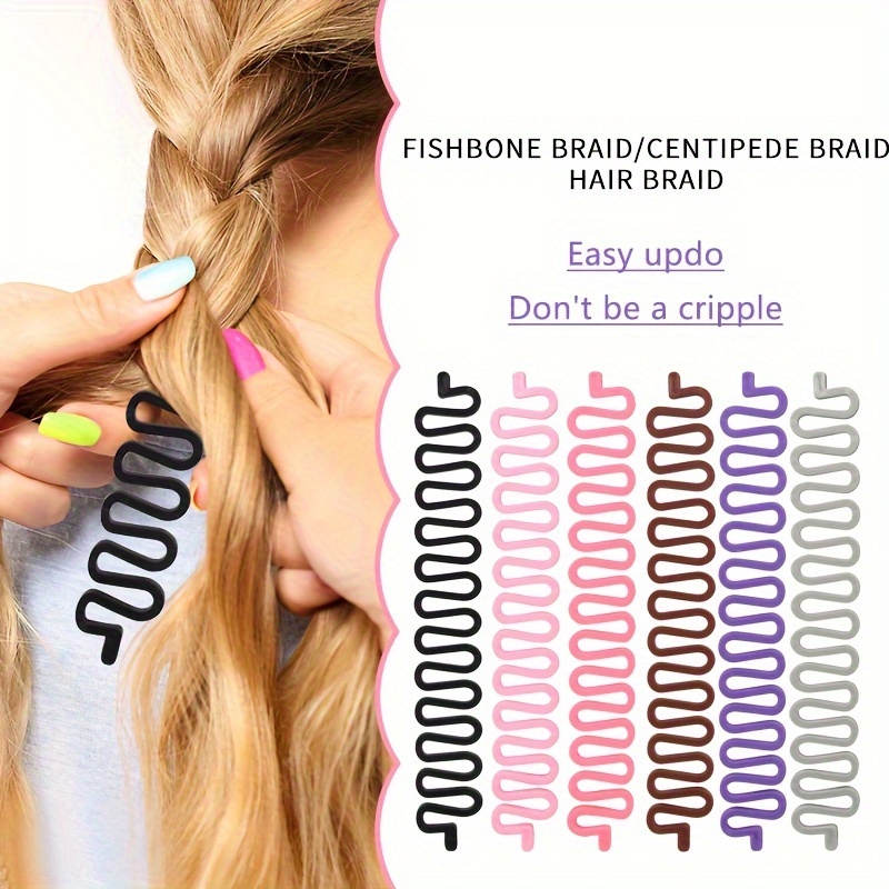 1Pc French Braid Hair Tools Weave Hair Styling Braider Tool Magic