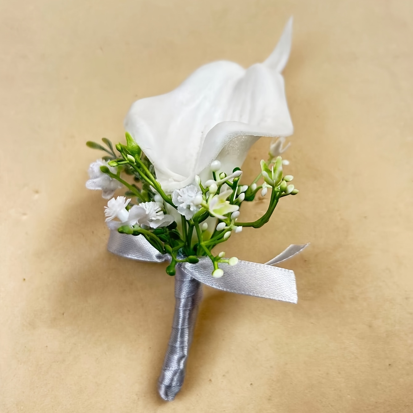 TEMU /6 st Bruiloftbenodigdheden Bruidegom en Bezem Bruiloftsfeest Banket Corsage Jurk Broche Creatieve Nieuwe Europese Banket Hoogwaardige Corsage