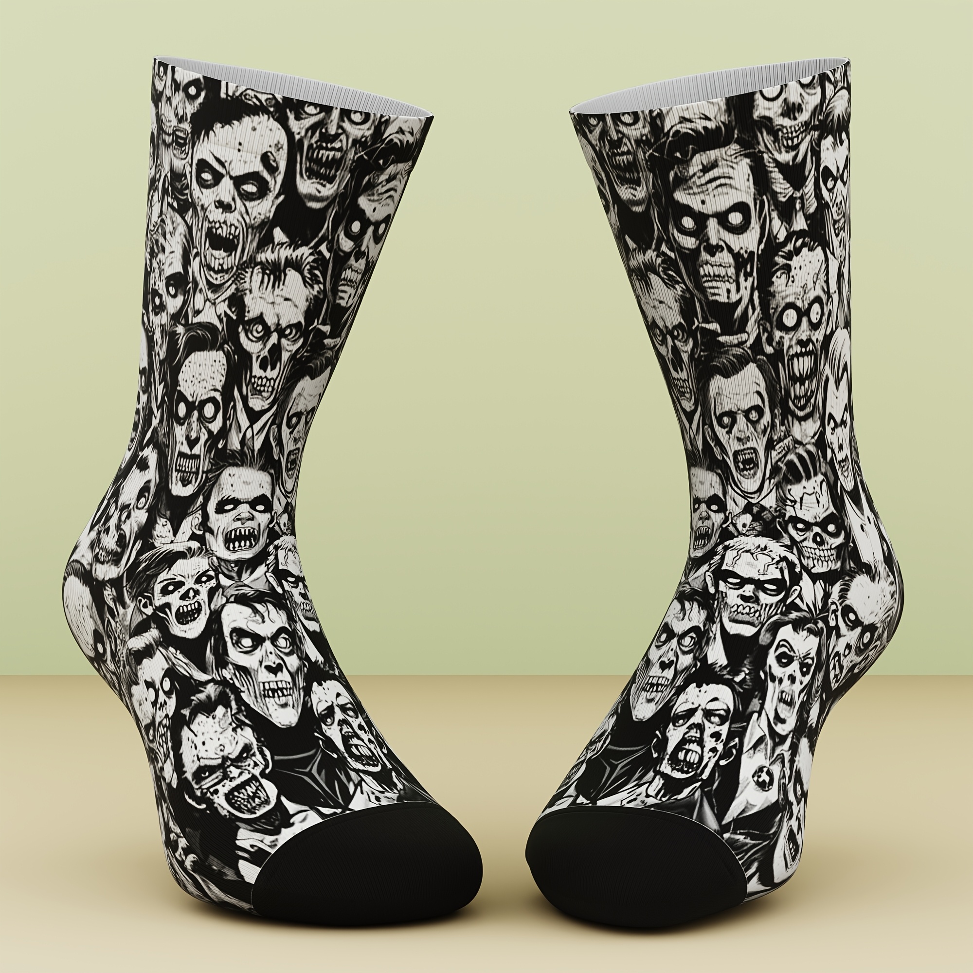 E-shop Ein Set Unisex-Socken mit einzigartigen Designs, lebendig und , eine innovative Geschenkidee, hergestellt aus Bambusfaser, stilvoll und