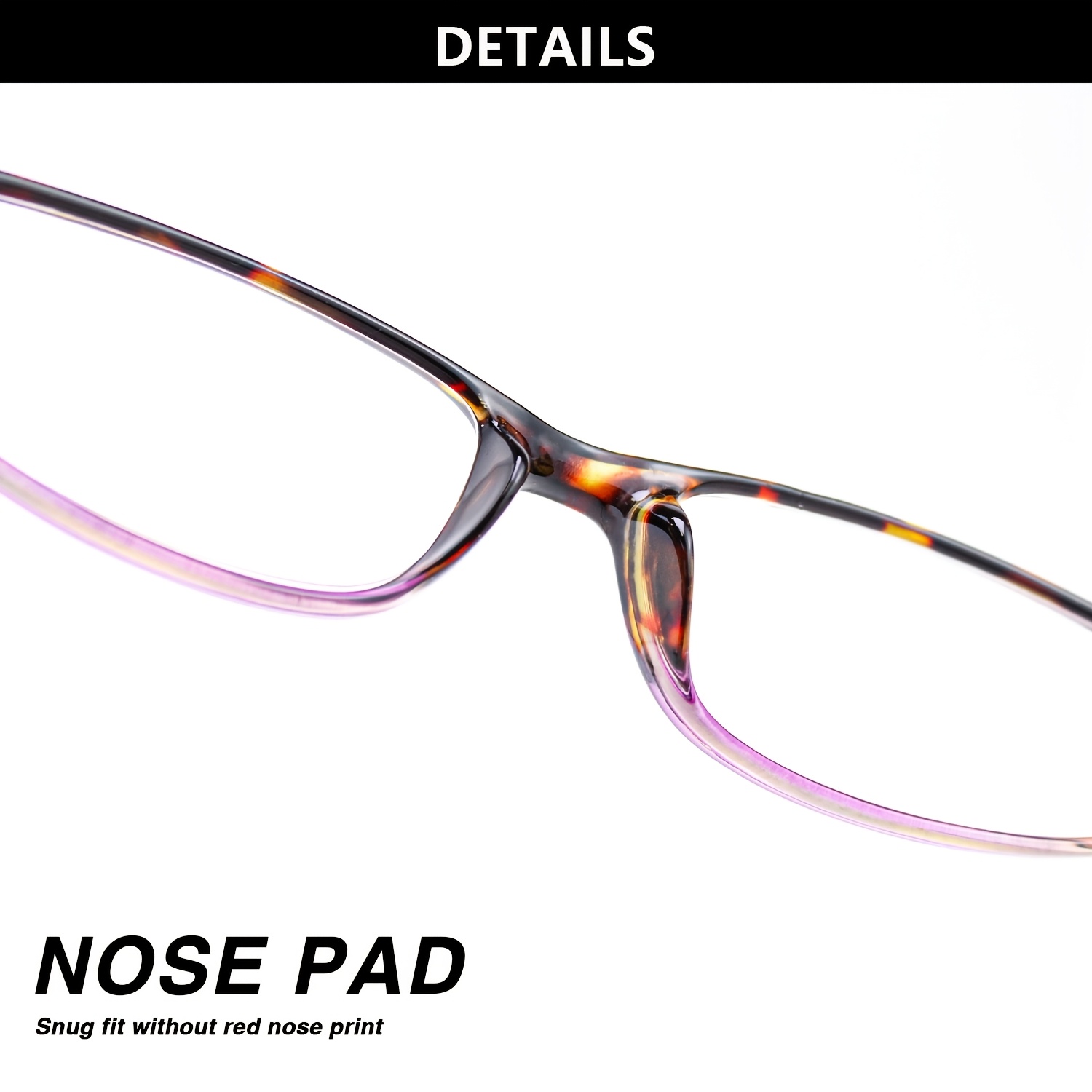 Retro Tortoiseshell Narrow Frame Reading Glasses, Slim Design