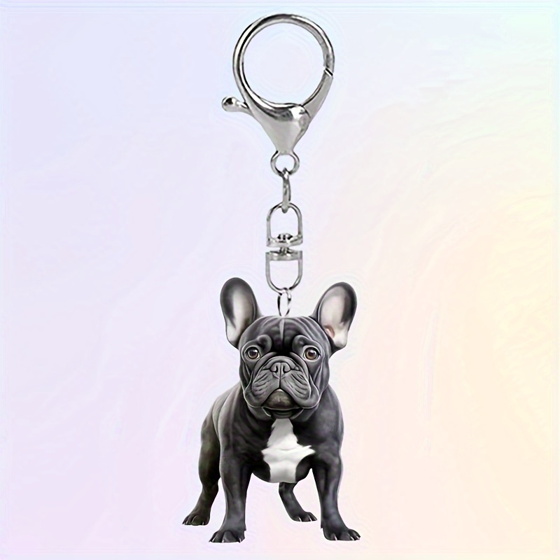 

1pc Keychain, 2d , Double-sided, Fashionable 's Keyring, , Car Key Pendant, Theme, No , For