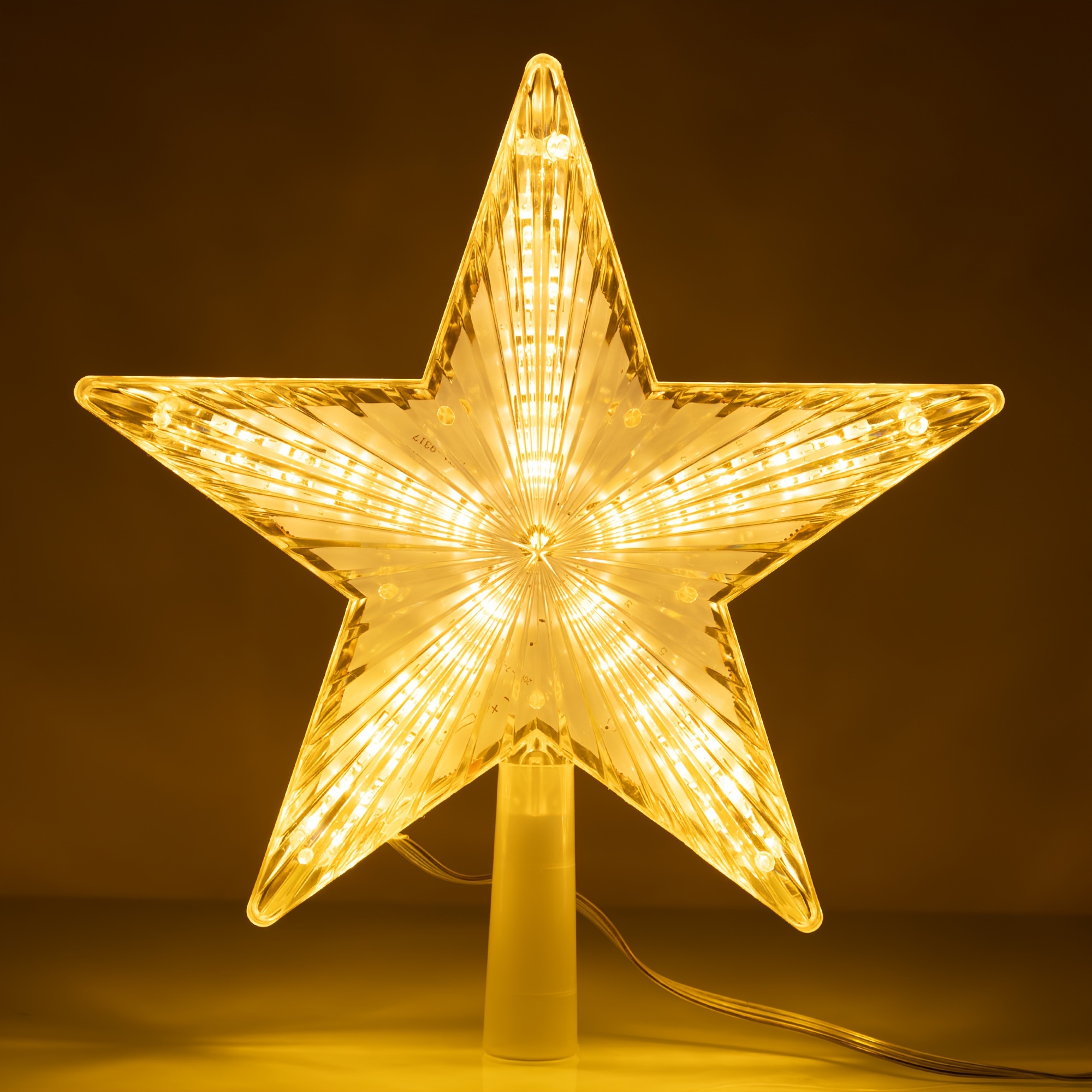 

Christmas Tree Topper Star, 8.5" Christmas Decoration Lights, Aa Battery Powered Small Tree Decor For Christmas, Scene Decor, Festivals Decor, Theme Party Decor, Christmas Decor (warm White)