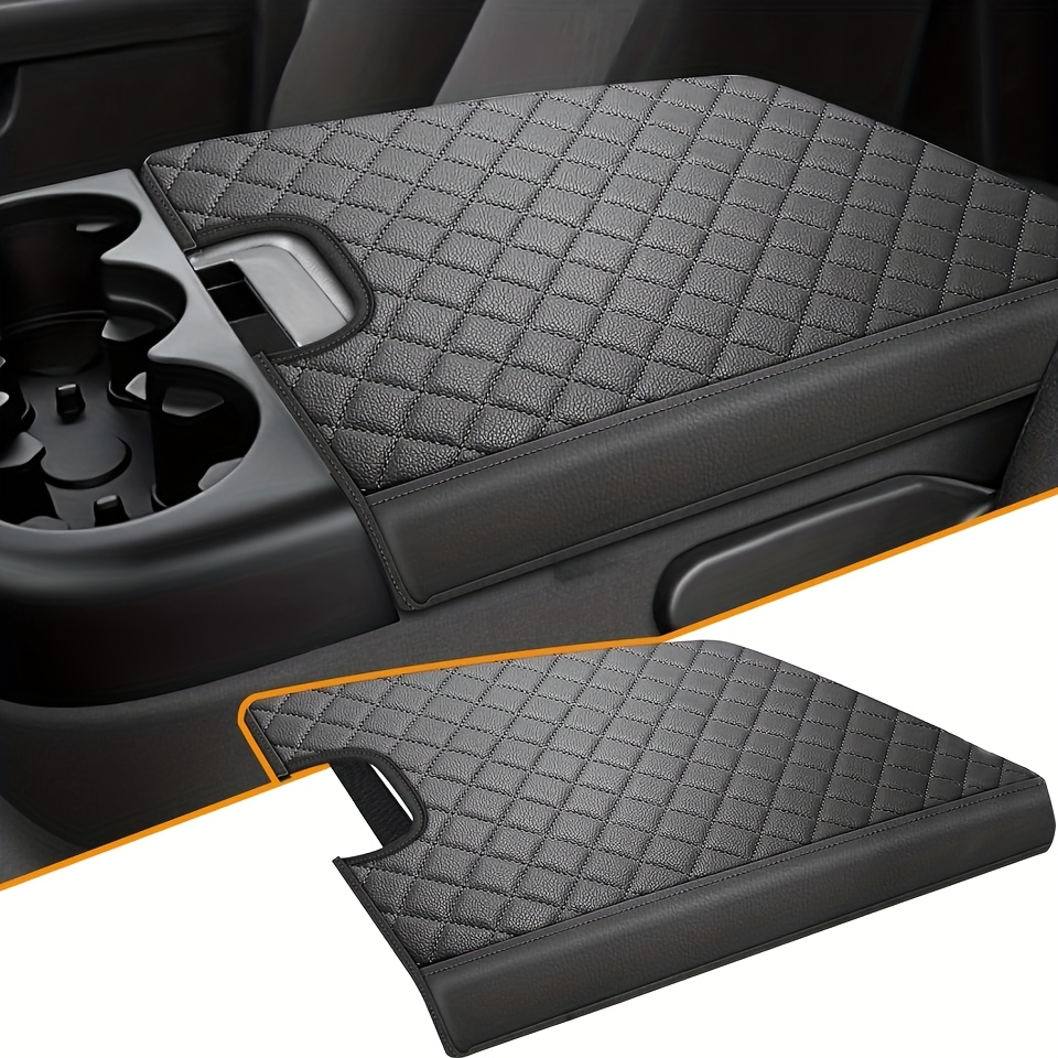 TEMU Housse de Console Compatible Tahoe Sierra Yukon Suburban 2007-2013, Housse de Console Siège , Housse d'Accoudoir de Voiture, Coussin d'Accoudoir