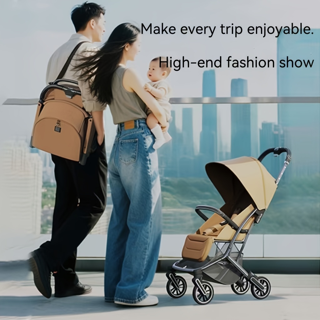 Babyhood Z5 Omvormbare Kinderwagen - Lichtgewicht Aluminium Frame, Eénhandige Vouwbare Constructie, Verstelbaar Stuur & Vergrendelingssysteem