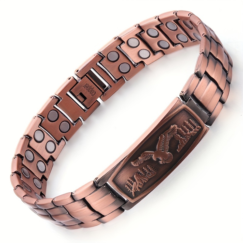 

Copper Bracelet 3500 Magnets - Hypoallergenic, 99.99% Copper -