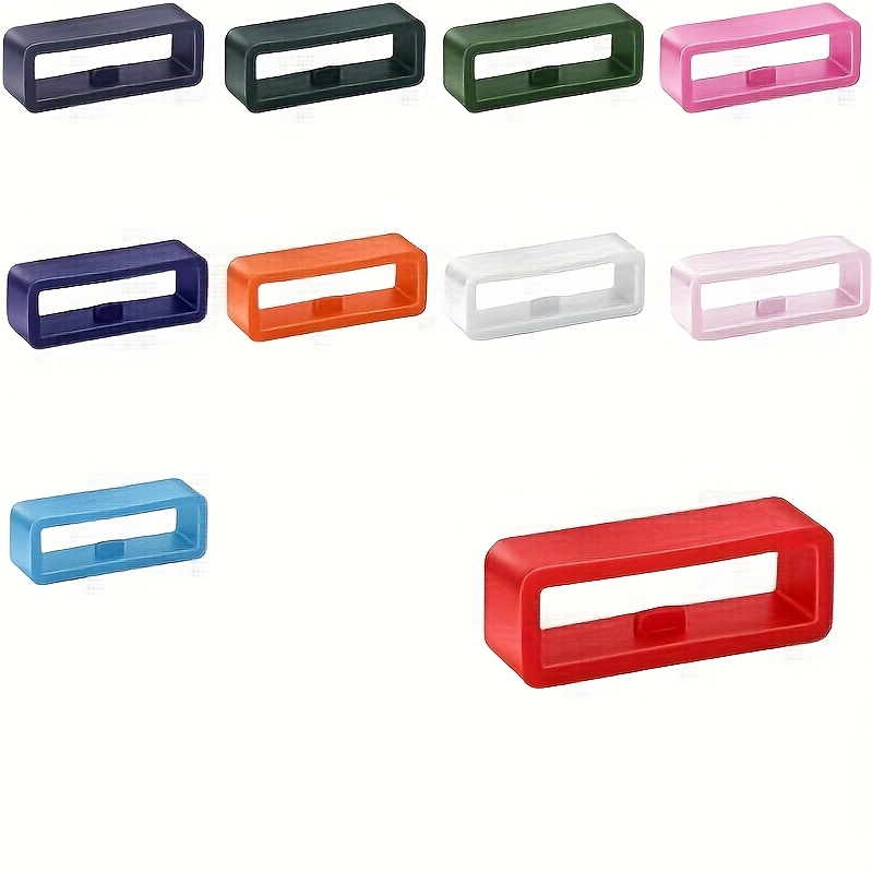 20mm 10pcs rubber replacement watch band strap loops watch Temu