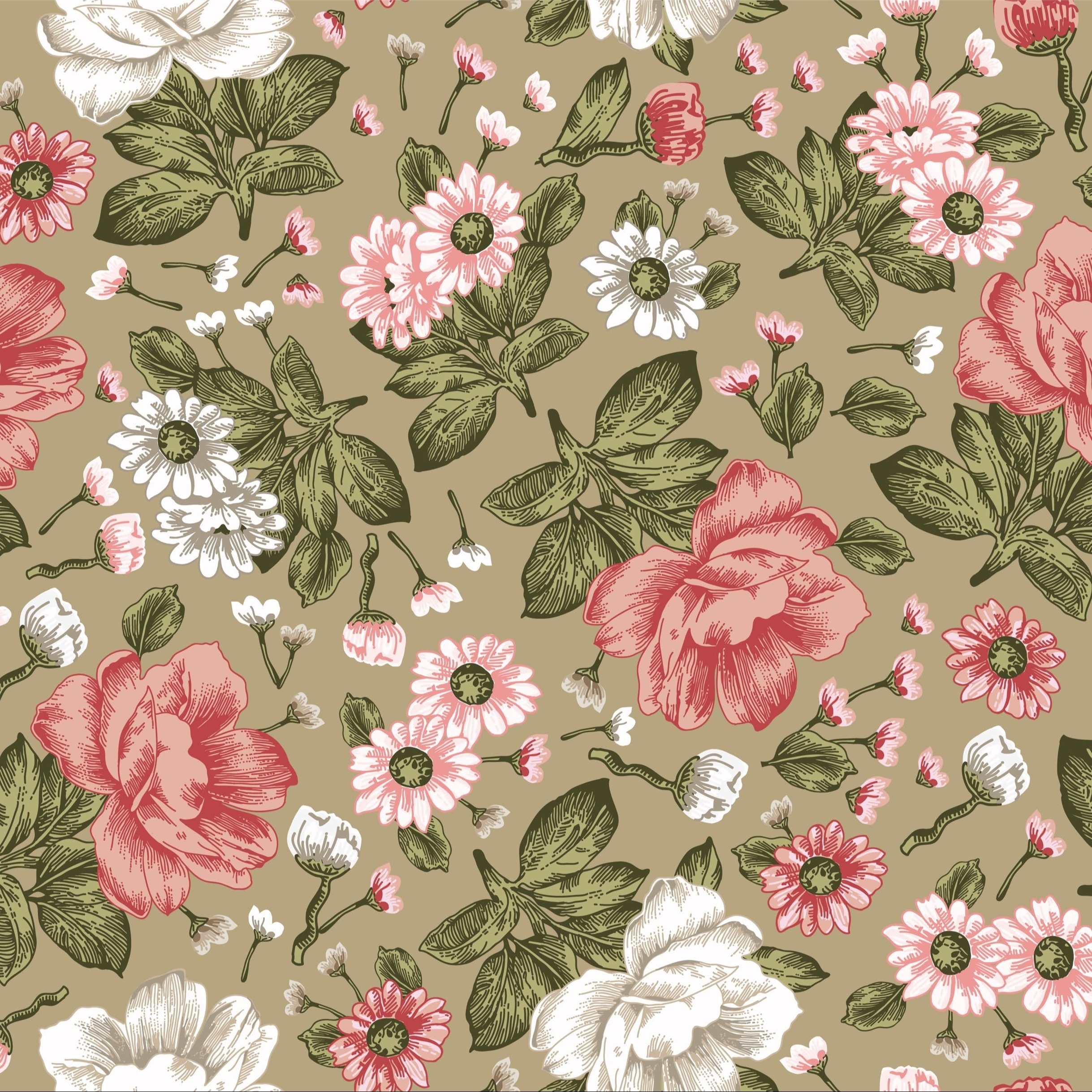 

Pink Floral Peel And Stick Wallpaper Vintageor Decor