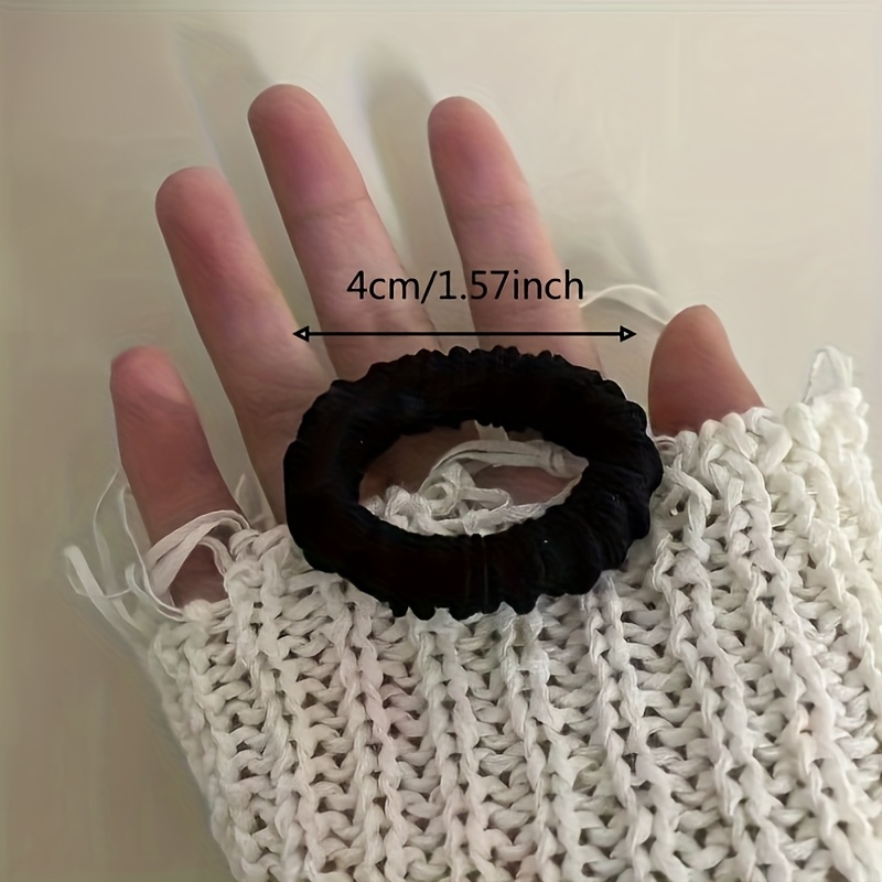 Popcorn Hair Ties, High Elasticity and Durability