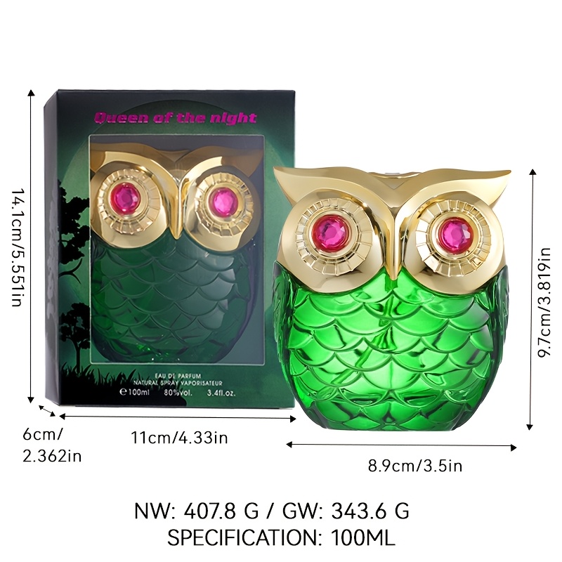 Image of 100ml Dark King Owl , Perfect For Office And Social Occasions. Orange Top Note Is Professional And Appropriate, While The Adds A Warm Texture, Making It Suitable For Daily Work And Evening Gatherings