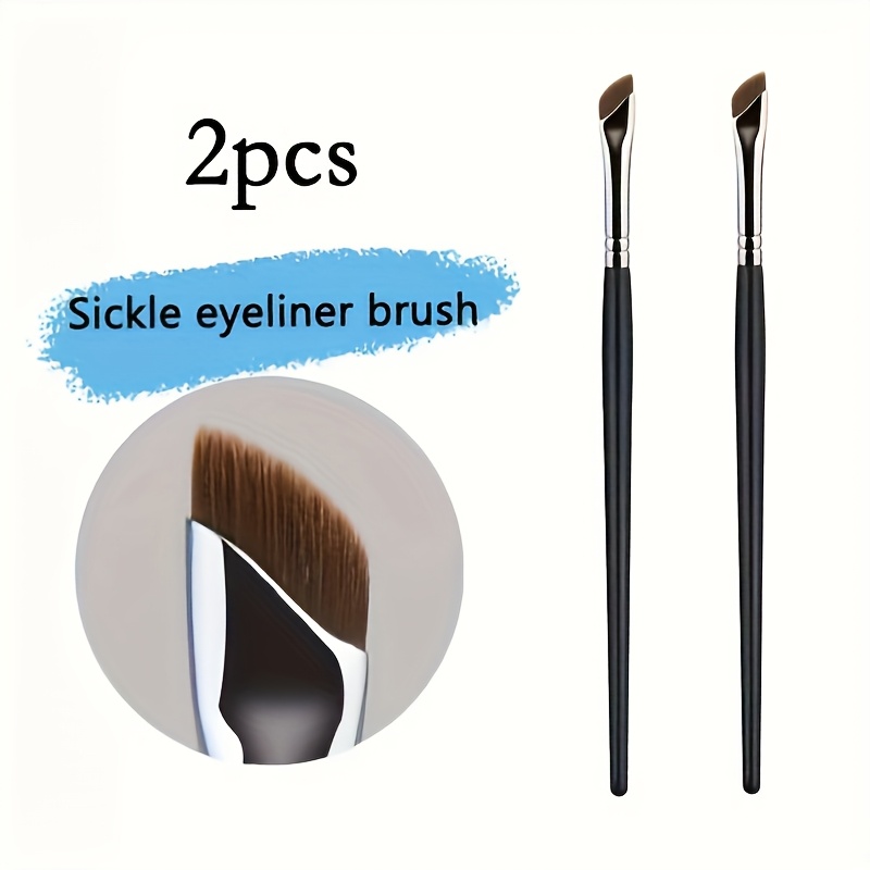 Eyeliner Brush Nose Shadow Repair Eye Shadow Concealer Foundation Makeup Brush Ultra Thin Slanted Angle Brow Brush