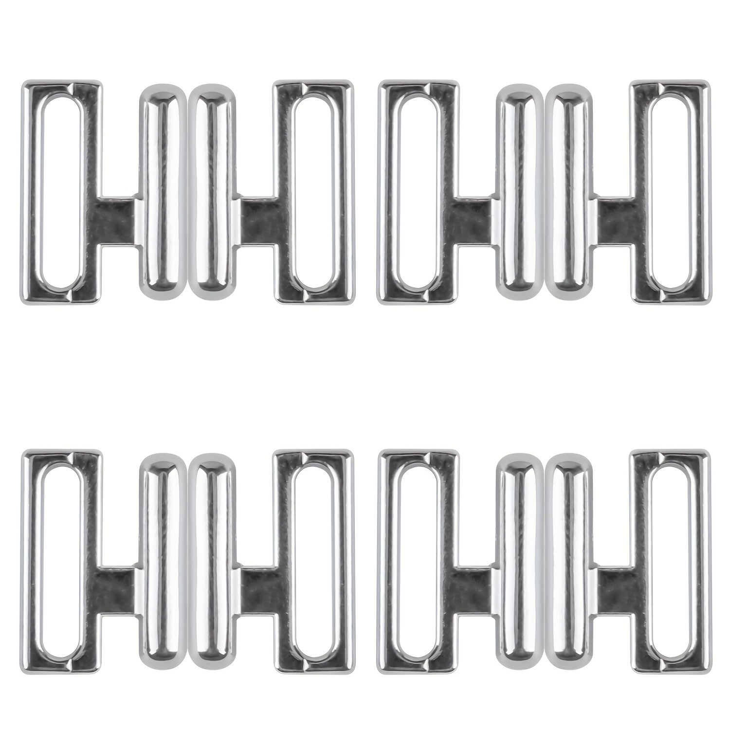 4 Sets Clips, Replacement Clasps For Bathing Suits, Underwear Adjustment Slides For Diy Craft Bra Swimsuit
