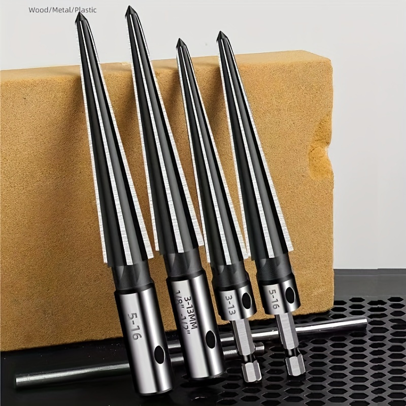 Tapered reamer for metal sales