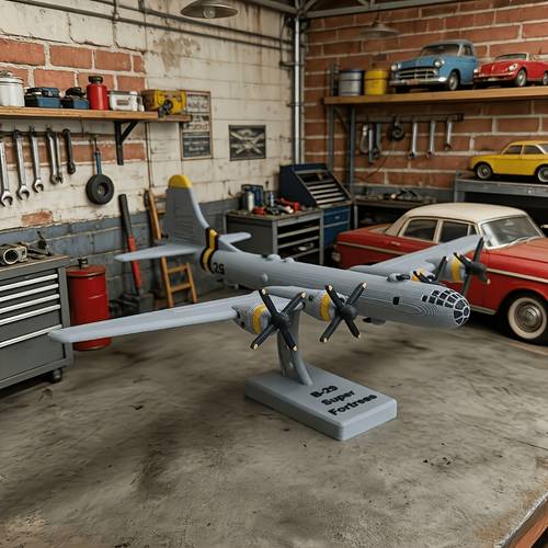 b29 super model kit 3d printed pla material military enthusiasts holiday gift display piece high quality material aviation collectible aviation enthusiast assembly model airplane enthusiast desktop ornament