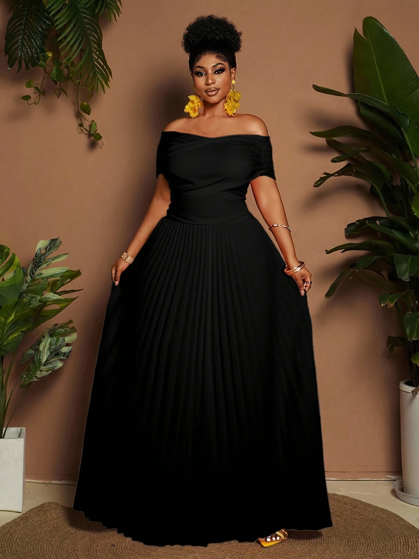 graduation dresses 2021 Formal Plus Size Black Evening Gown For Thick Ladies Chic Beautiful Burgundy Suede Evening graduation dresses