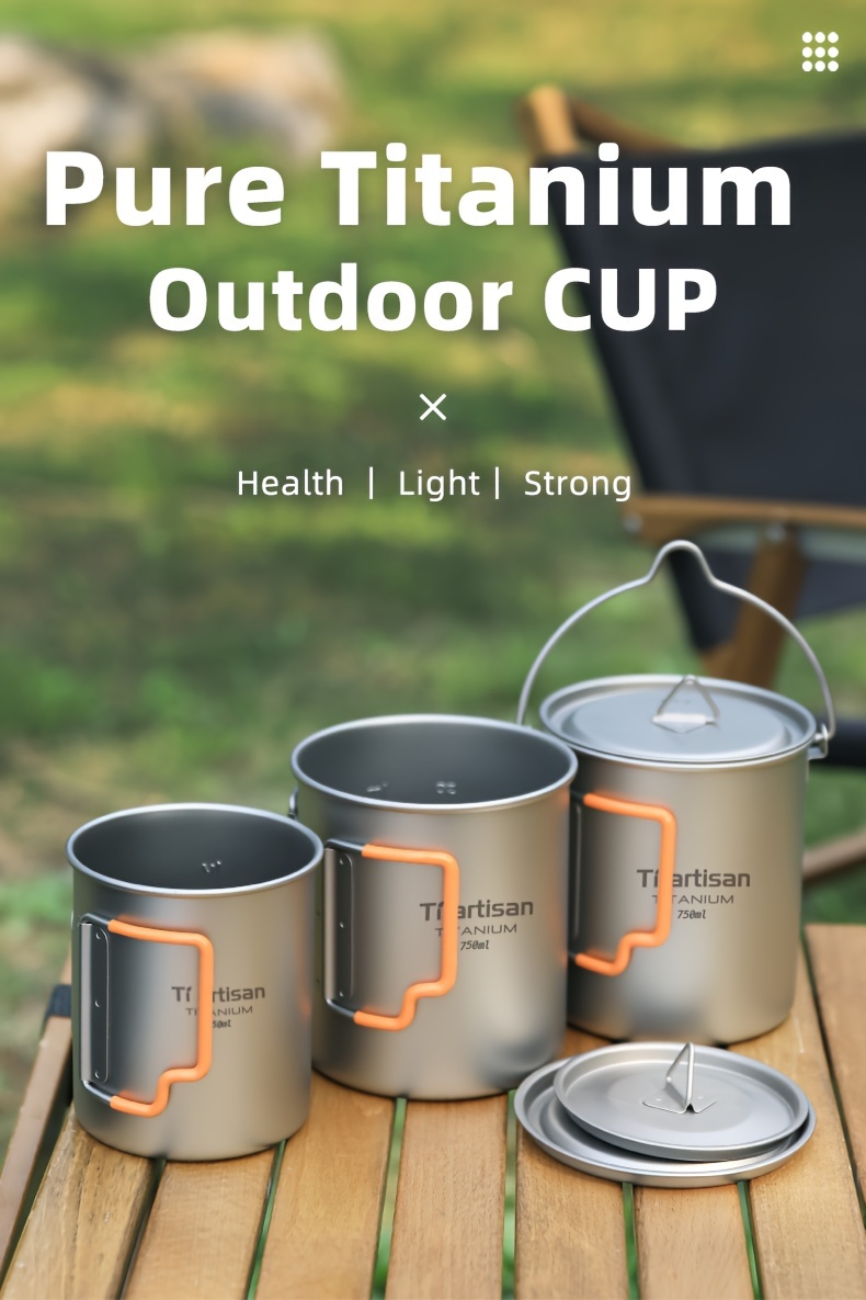 In stock-Camping Mug Stainless Steel Camping Mug with Lid, Camping