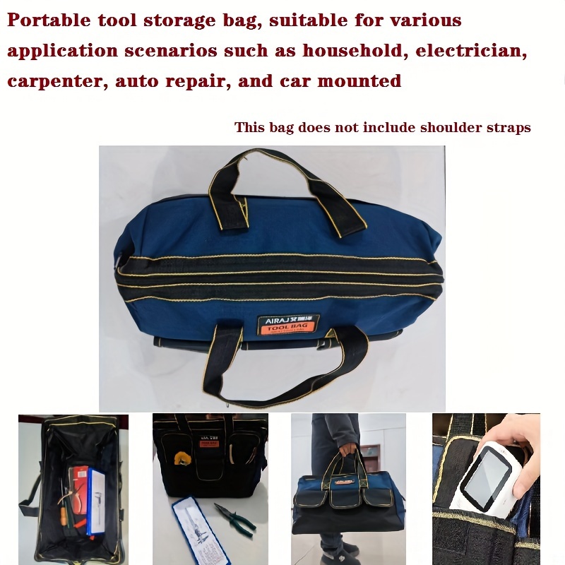 Bolsa de herramientas pequeña, bolsa de herramientas bolsa de herramientas  para electricista, bolsa de herramientas para bolsas de herramientas  organizador de portaherramientas y cinturón de bolsa de trabajo