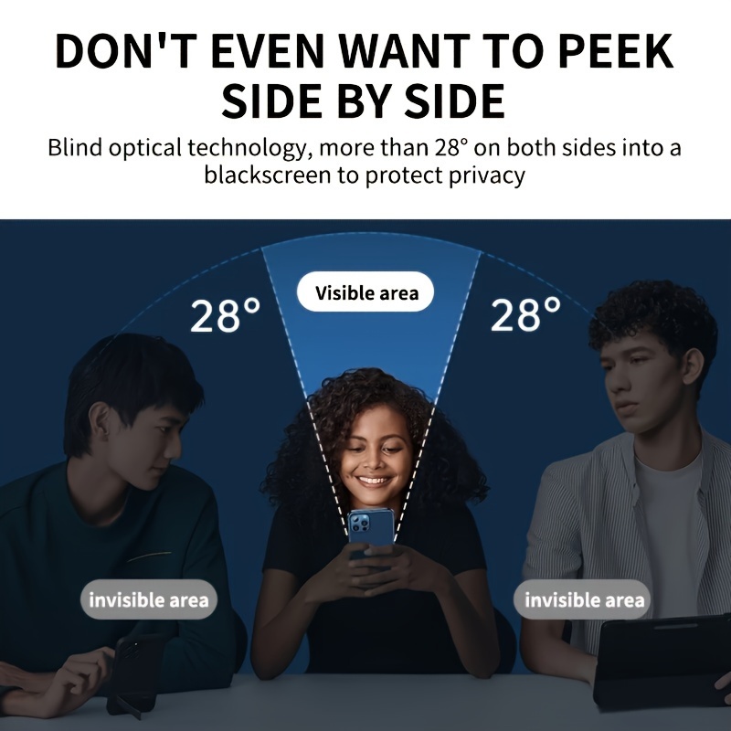 3pcs Anti-Privacy Screen Protector for iPhone 16 15 14 13 12 11 Pro Max 14 15 16 Plus 13 12 Mini Tempered Glass 9H Full Cover Protective Glass for iPhone 11 14 15 16 Pro Max