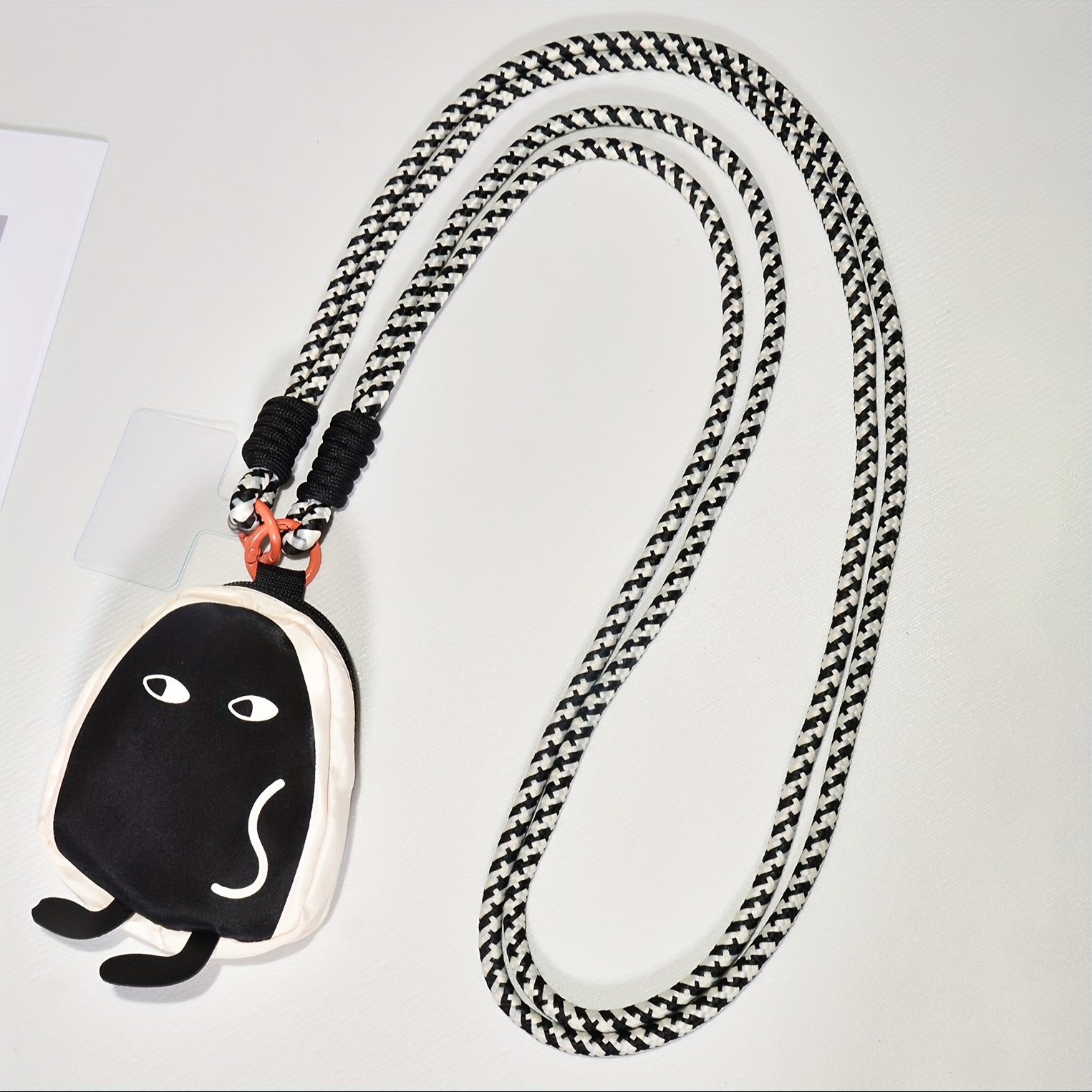 Image of Set Of 2 Mobile Phone Lanyards With A Coin Pouch, Featuring A Sturdy And , Perfect For Any Phone Case With A Long Strap, Making It An Ideal Gift For Couples Or Girlfriends