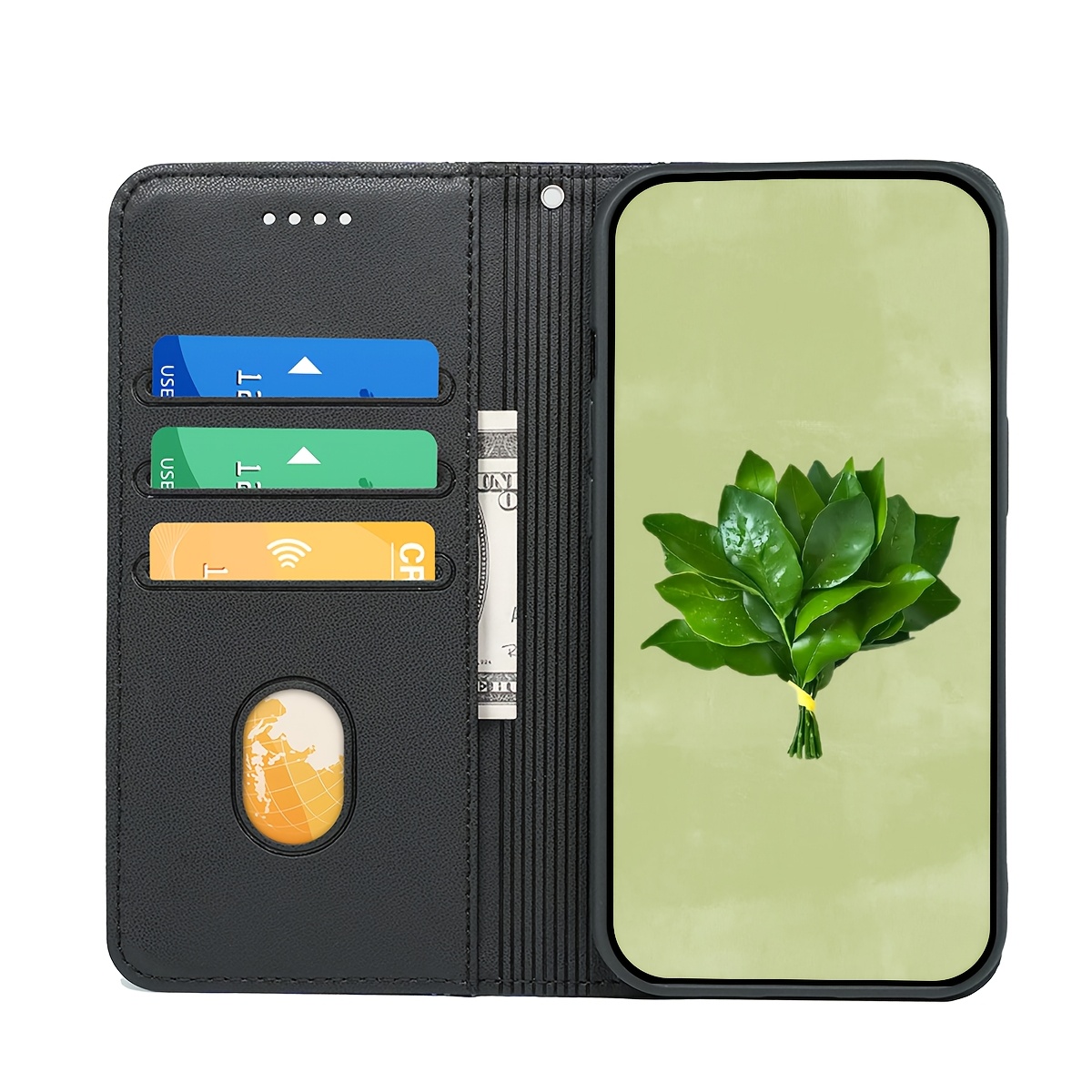 TEMU Phone Case - Flip Wallet Phone Case Suitable For Motorola G53 5g/g54 5g/g54 Power/g56 5g Flip Cover Protection Case With 3 Card Slots, Magnetic