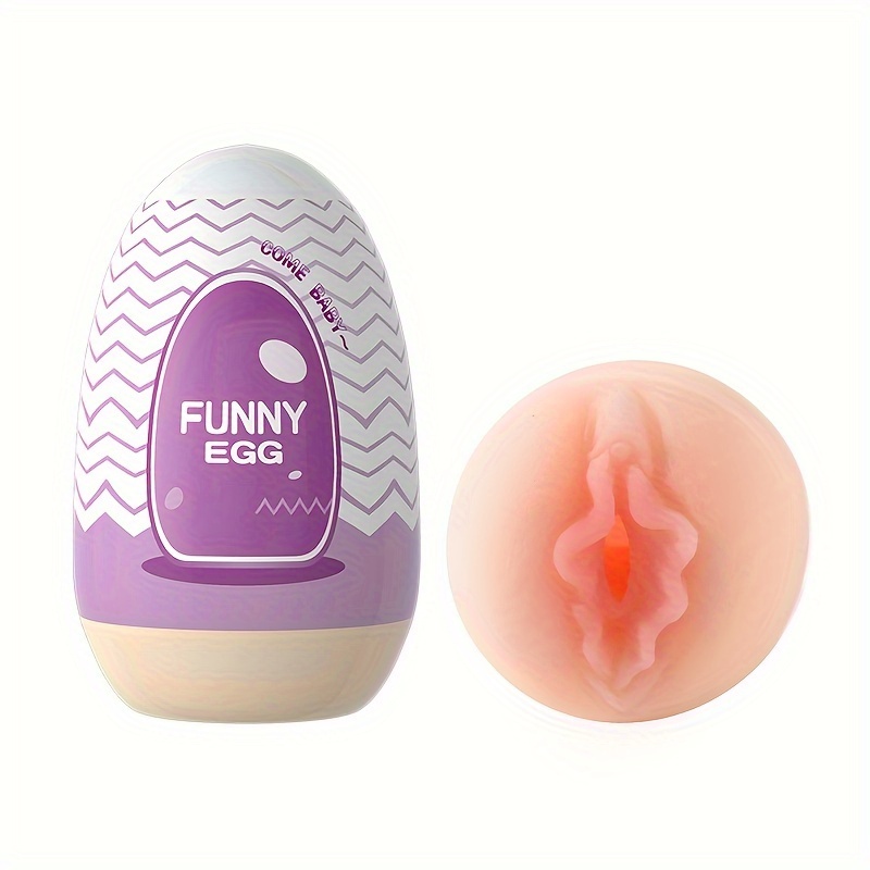 realistic mini egg cup soft tpe massager - Temu