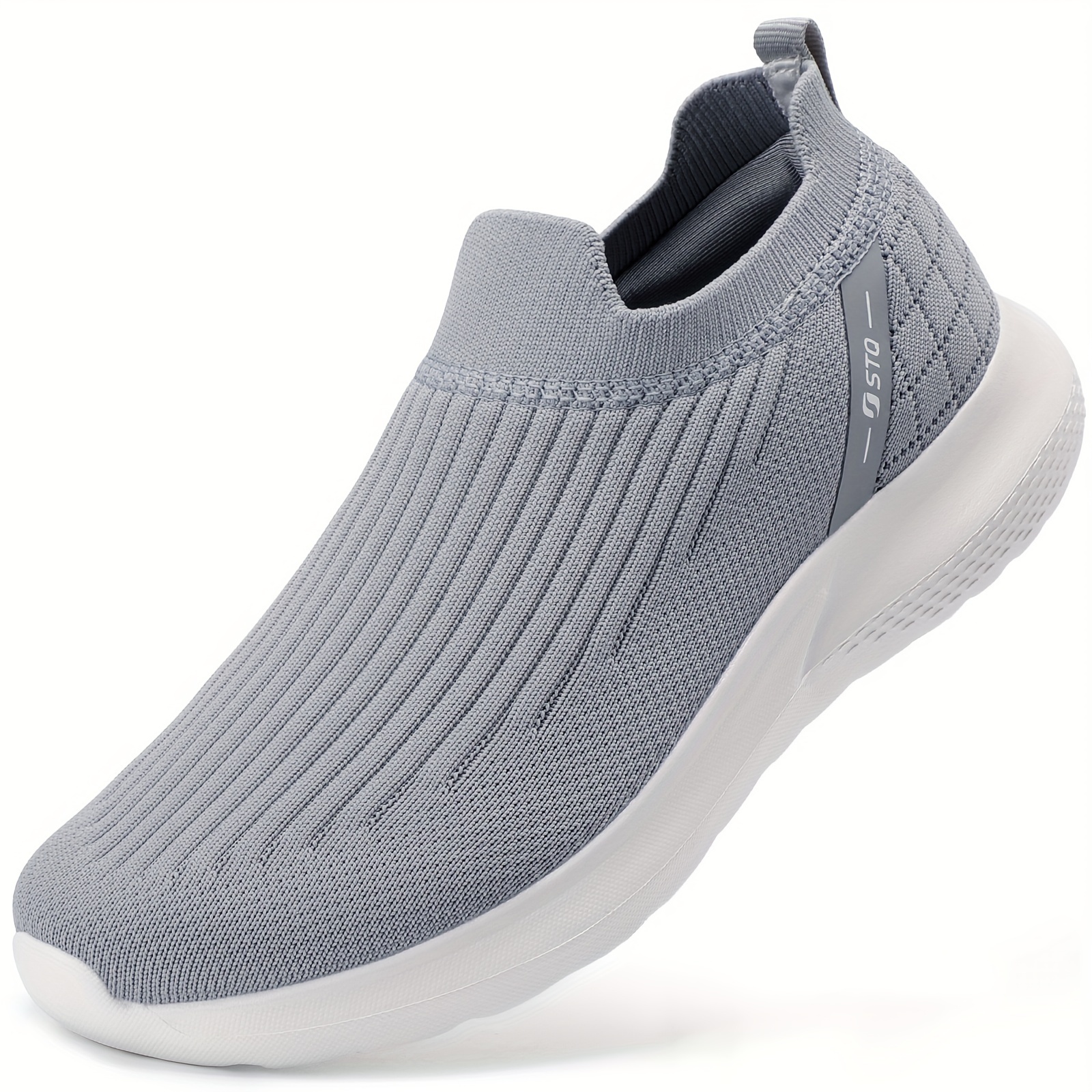 STQ Walking Shoes Women Slip on Breathable Comfortable Sneakers Arch Support Lightweight Women Shoes