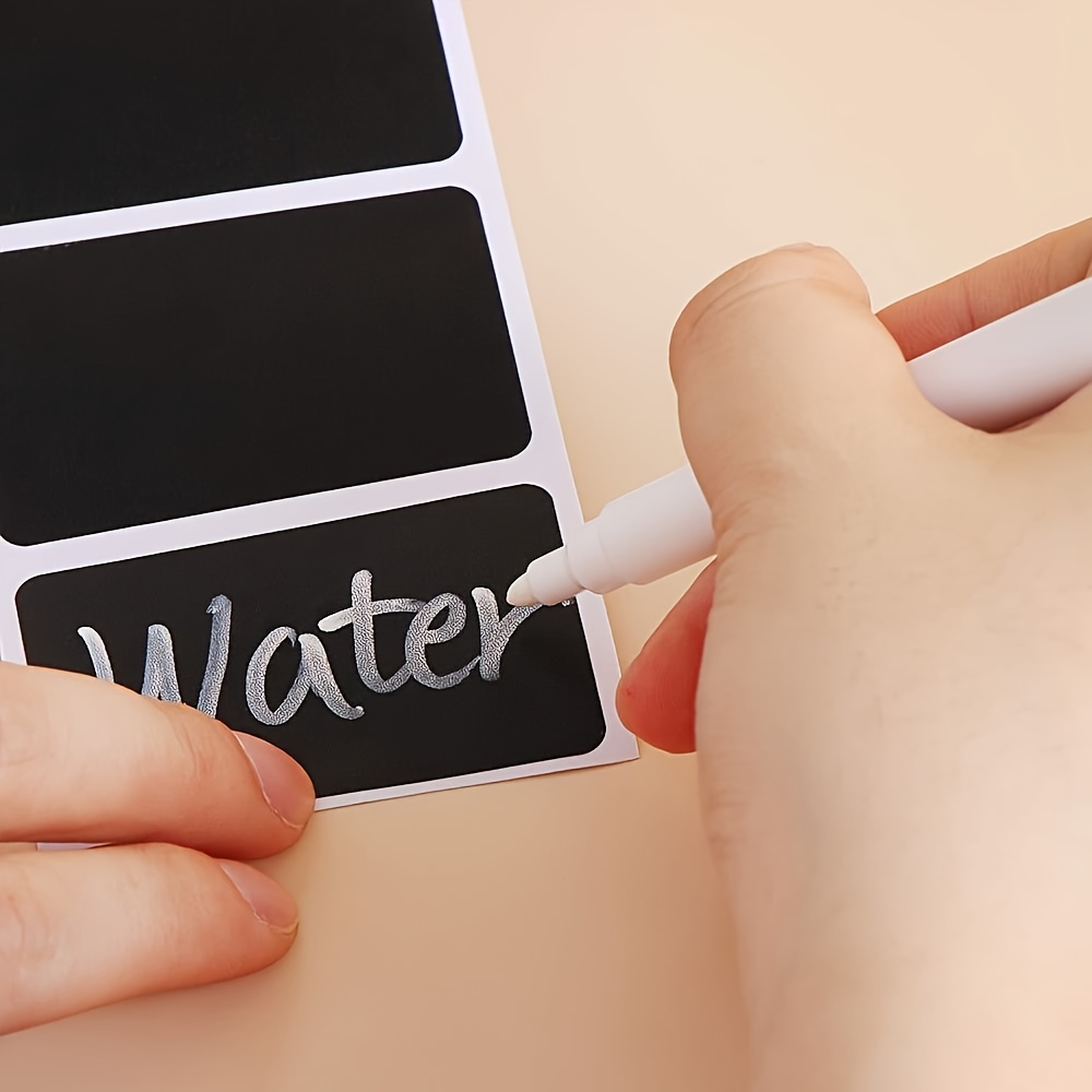 

Un Stylo Craie Liquide Blanc, Idéal Pour Écrire Sur Un Noir, Poussière Et Imperméable, Parfait Pour La Rentrée Scolaire, Les Fournitures de Bureau, À , Et Le Rangement, Que Les Accessoires de Maison.