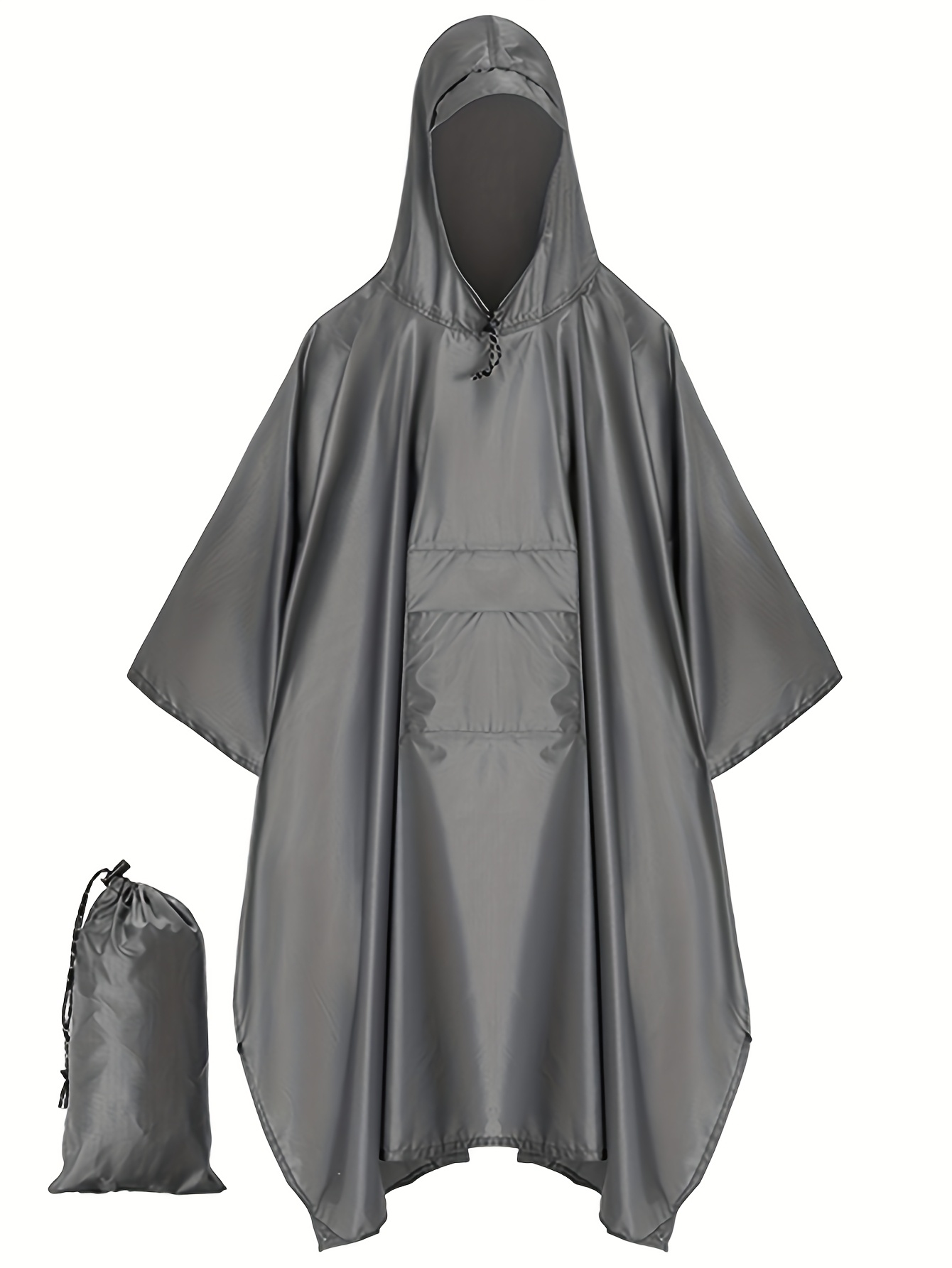 oversized rain poncho