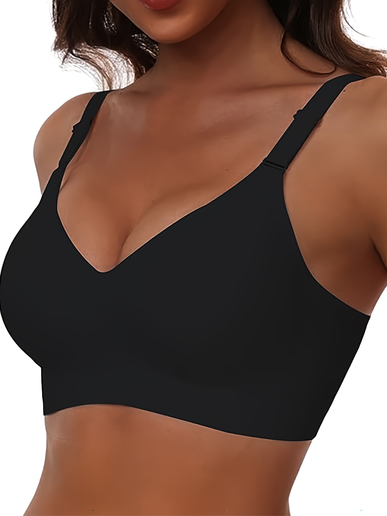 padded bra comfortable jelly lingerie soft support lifting underwear sports casual womens bra wireless bra