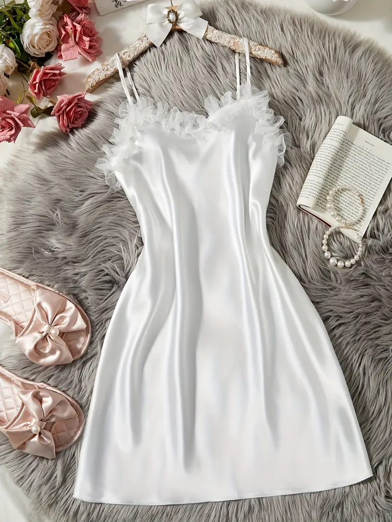 lace dress sleepwear Victorian Cotton Nightgown