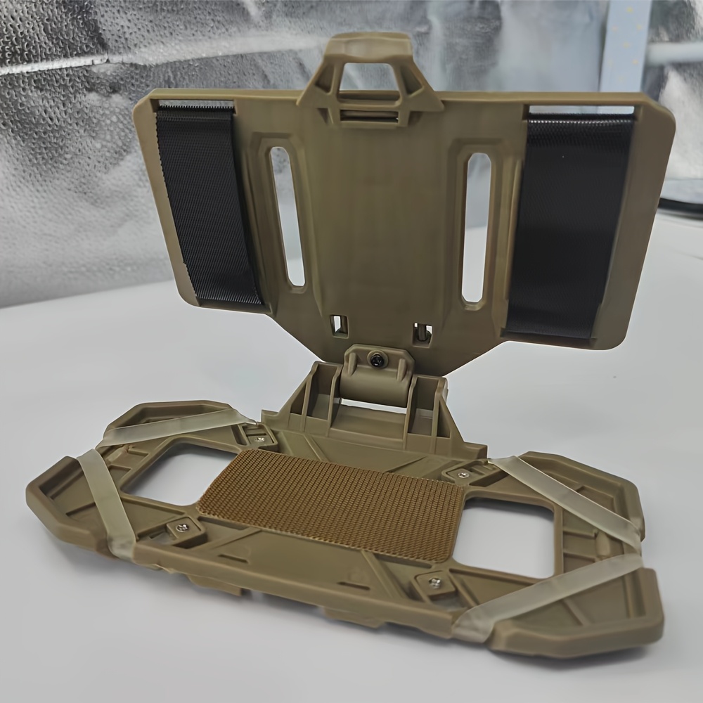 New Outdoor Mobile Phone Mount Accessory , Abc Material Tactical Vest Chest Mount Holder, Durable And Thick - Suitable For Screen Sizes 4.7 Inches - 6.7 Inches