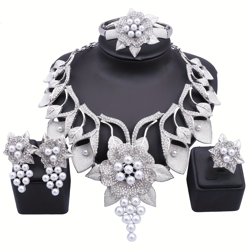 artificial statement necklace Temu United Arab Emirates