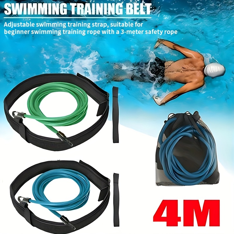 Swimming Resistance Strength Training Equipment Elastic - Temu