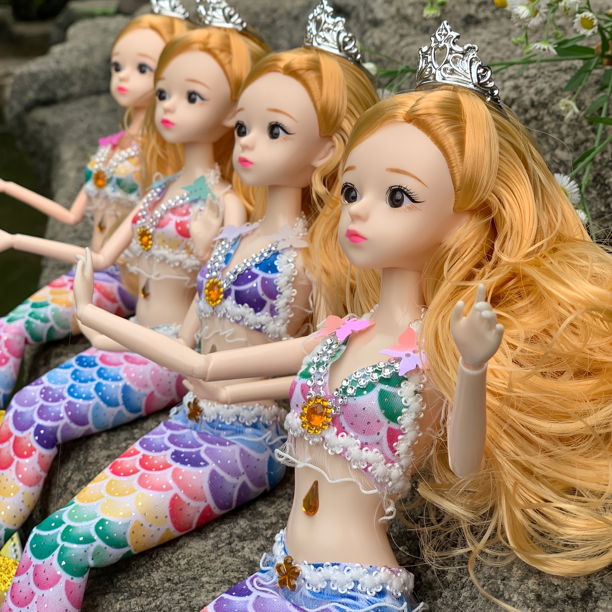 christmas gifts   doll princess mermaid toy set doll gifts Product details 9