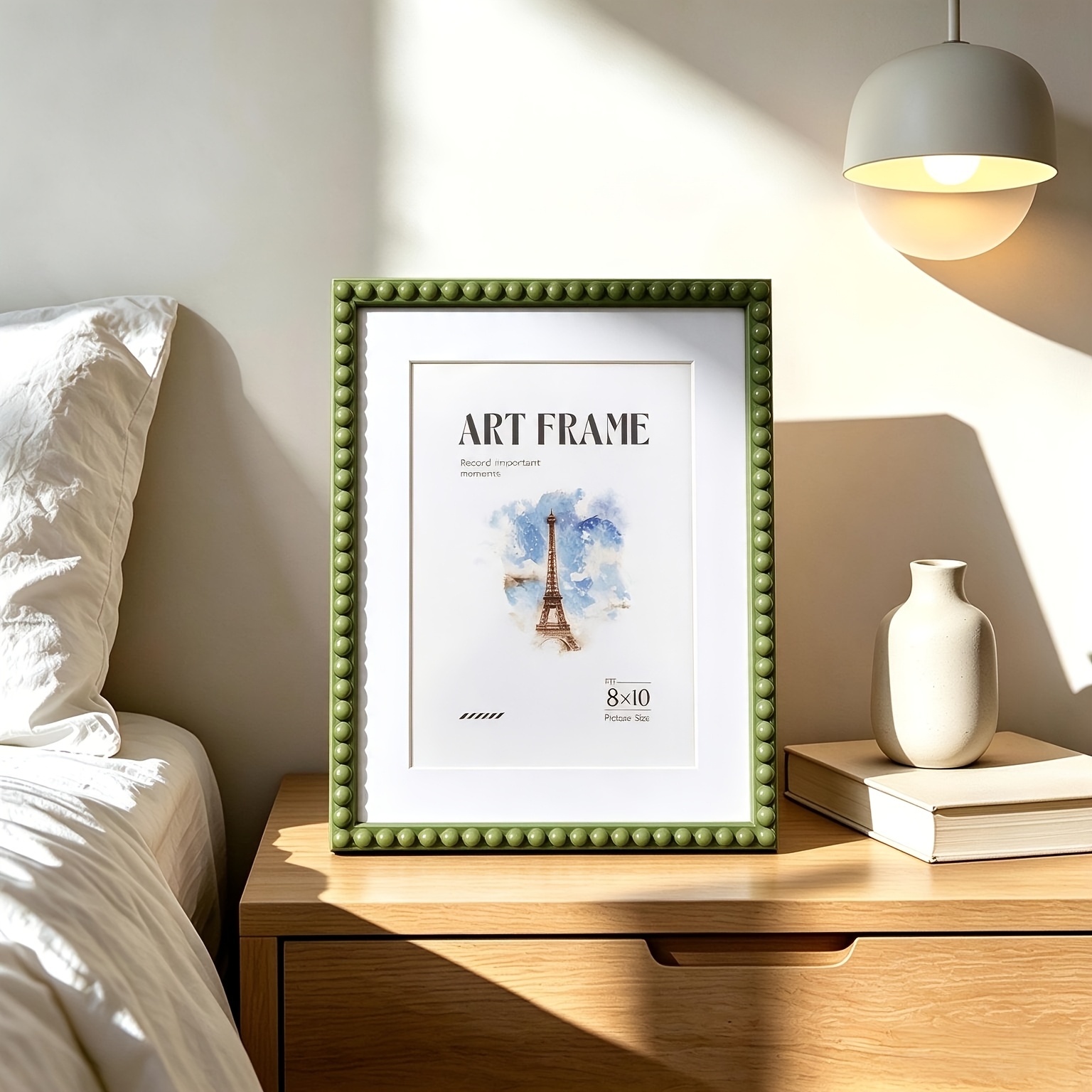 TEMU 1 cadre photo de 8 x 10 pouces, parfait pour et la décoration intérieure, idéal pour accrocher au mur ou sur une table