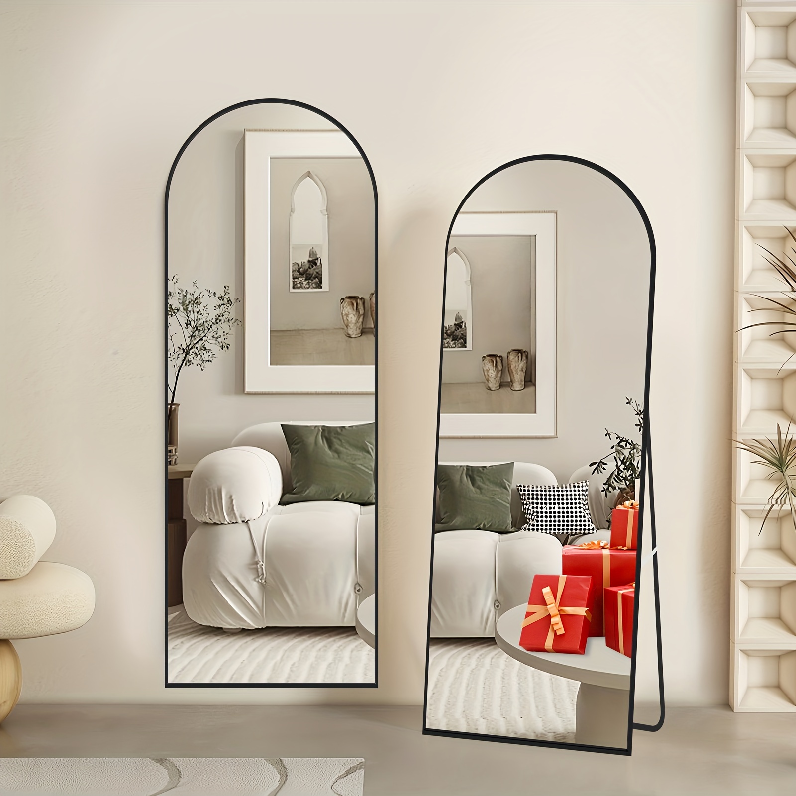 Wosthever Pluma 3D espejo pared pegatina decoración del hogar sala de estar  dormitorio arte hogar acrílico pegatina Mural pared espejo pegatina  Decoración del hogar 12# Wosthever HA002133-09