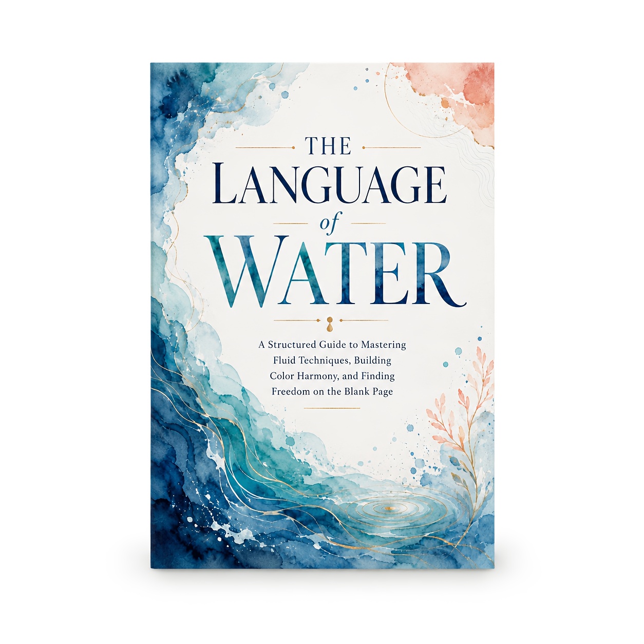 TEMU The Language Of Water: A Structured Guide To Mastering Fluid Techniques, Building Color Harmony, And Finding Freedom On The Blank Page.