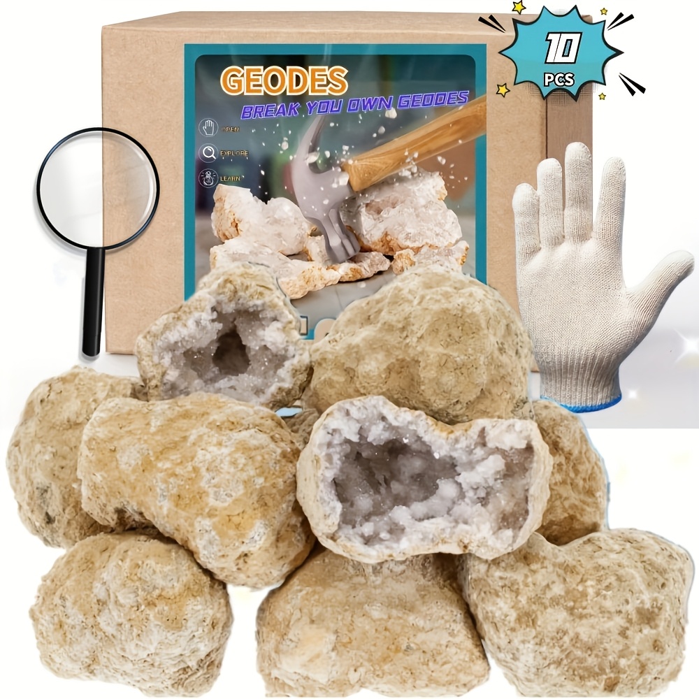 TEMU 10/20pcs Your Own Kit: Amazing Surprise Crystals ! Kit Crystals, Fun Favors & Prizes,diy Crafts,jewelry Patterns