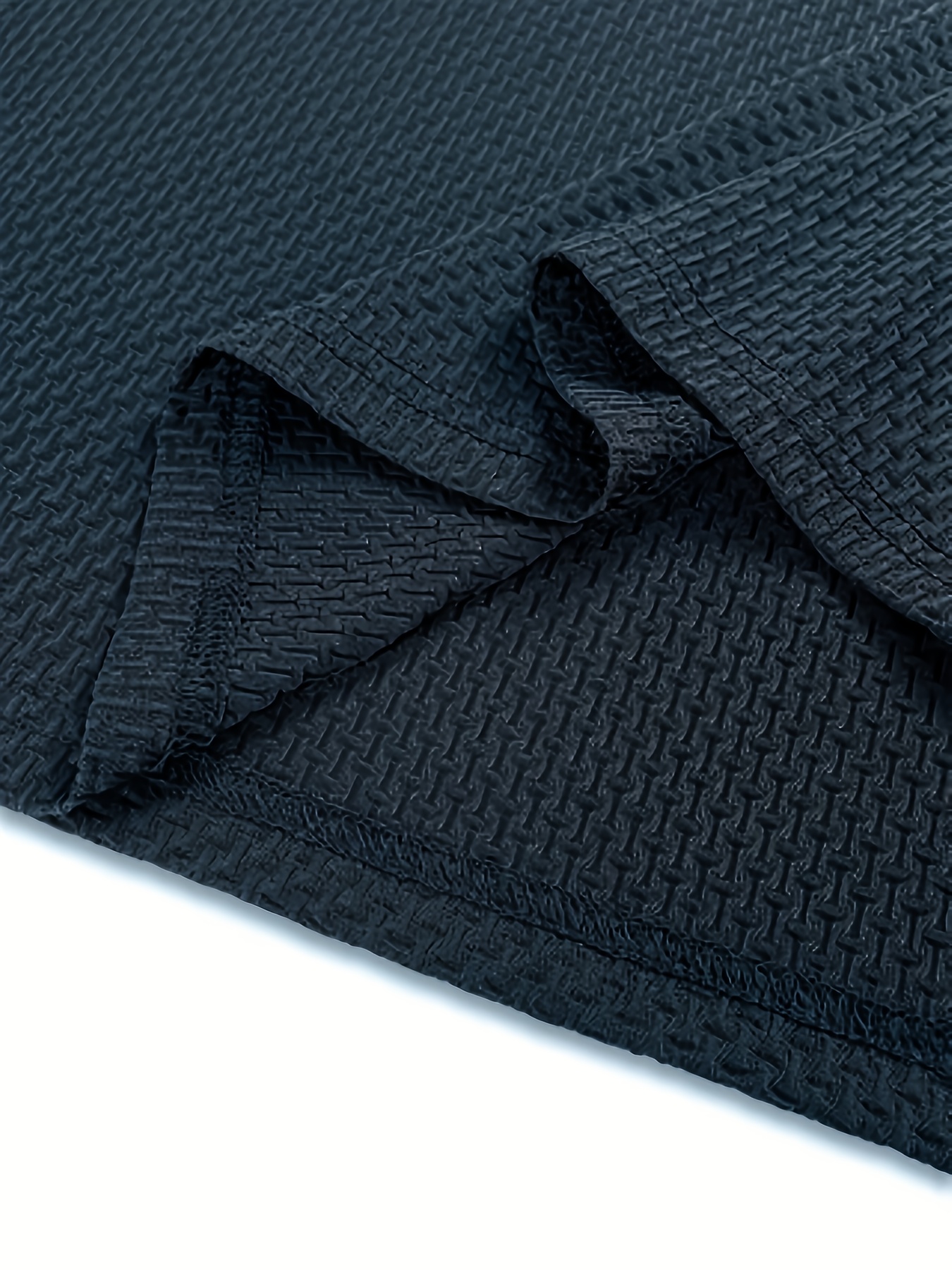 1pc Men's Ice Silky Fiber Crew Neck T-Shirt - Breathable Moisture-Wicking Workout Tee, Loose Fit Short Sleeve for Gym & Casual Wear, Lightweight Non-See-Through Fabric