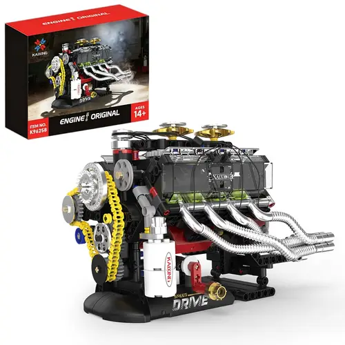 Mini Figure Scale Engine mini engine sold on Temu United States