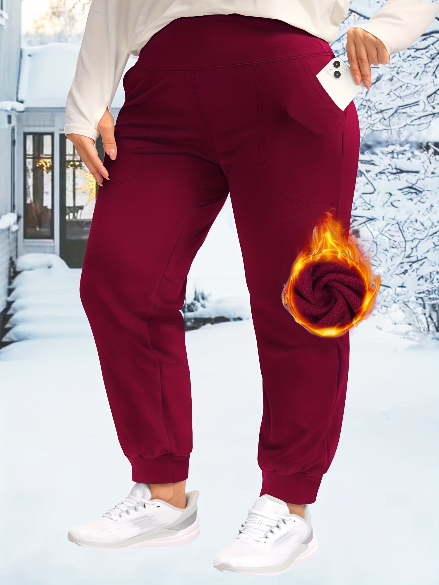 Jogger Pants Outfit Outfit Jogger Vino Mujer Plus Size High