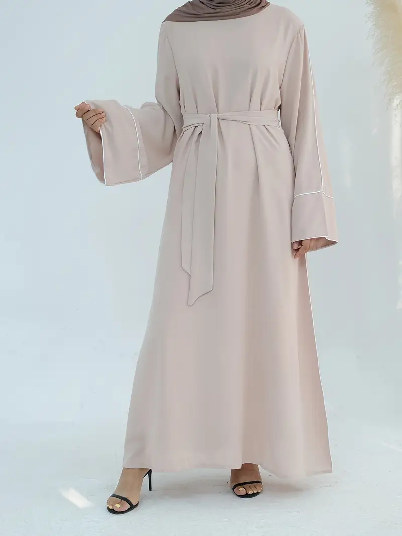elegant womens islamic long dress fabric solid - Temu Mauritius elegant womens islamic long dress fabric solid - Temu Mauritius