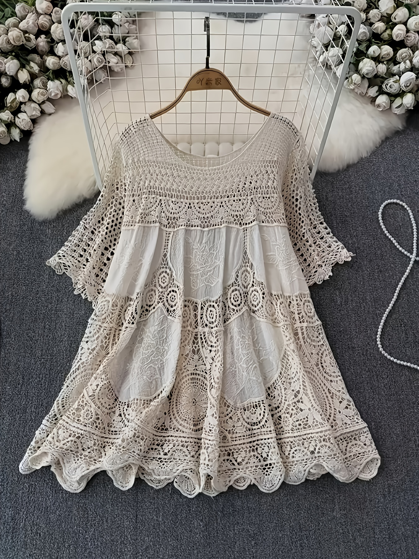 gauze beach dresses Beach Cotton Gauze Dress main image 1