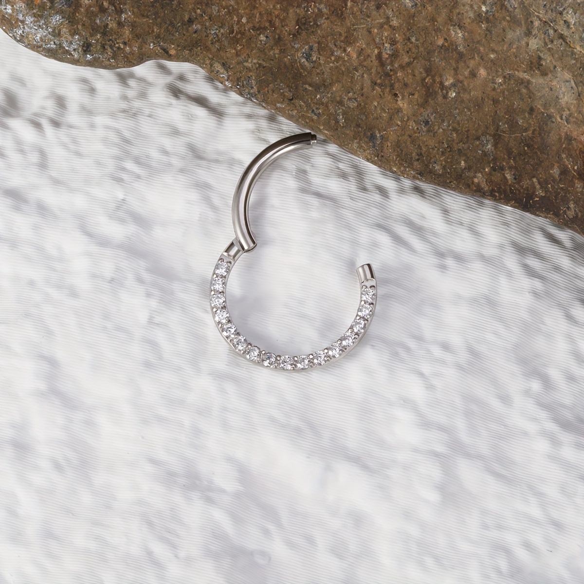 4 Stks 18G 16G Neus Ringen Hoepels Scharnierende Segment Ring Septum Clicker Kraakbeen Daith Tragus Helix Oorbellen Goud-Zilver-Rose Goud-Zwart 6mm 7mm 8mm 9mm 10mm 12mm Hypoallergene Body Piercing