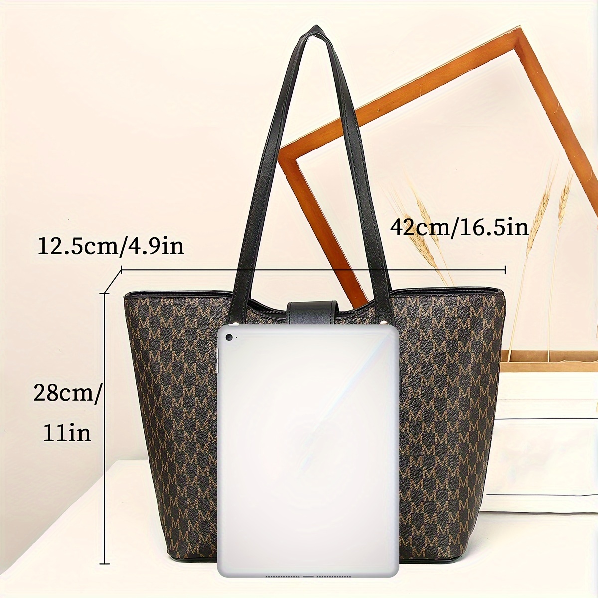 Naimo Women's Suede Hobo Shoulder Bag – Large Vintage Tote Purse With Fringe & Rivets